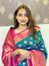 Womens Fashion Ethnic Kanjeevaram Green Color Sarees-MLSHWSA1876GRN